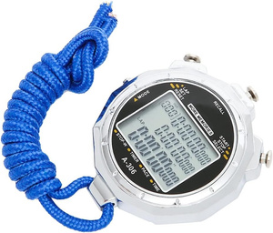 Cyfrowy stoper w metalowej obudowie 100 międzyczasów - Legend Sport