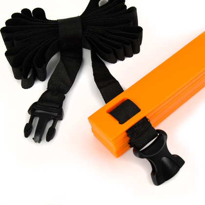 Drabinka treningowa 5m -12 szczebli, pomarańczowa DT10-4M-O