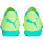 Seledynowo-turkusowe buty turfy Puma Future Play TT 107191 03