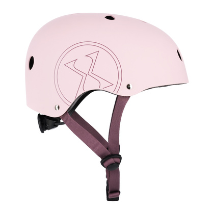 MTW001-1 KASK CIEMNO-RÓŻOWY ROZM. M(55-58CM) NILS EXTREME