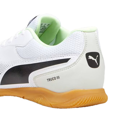 Białe buty halowe Puma Truco III 106892 07