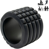 WAŁEK ROLLER DO ĆWICZEŃ CZARNY 14x10CM ENERO FIT