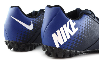 Granatowe buty piłkarskie na orlik Nike Bombax TF 826486-414