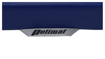 Szary materac gimnastyczny 200 x 100 x 5 cm R80 z uchwytami