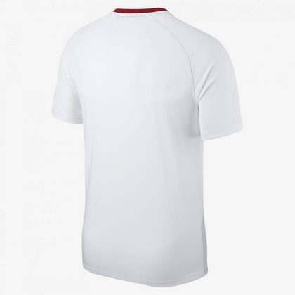 Biało-czerwona koszulka reprezentacji Polski Nike Breathe Top 2018 893891-100