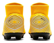 Żółto-czarne buty piłkarskie Nike Mercurial Superfly Club Neymar  MG AO9467-710