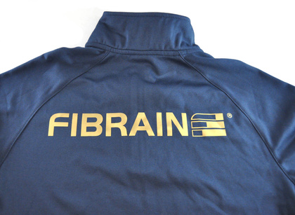 Granatowa bluza sportowa Joma Faraon 100285.300 - z nadrukiem