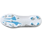 Biało-niebieskie buty piłkarskie korki Adidas X Speedflow.3 FG GW7488 - Junior