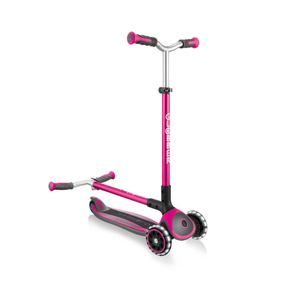 Różowa hulajnoga do jazdy Globber Master Lights 662-110-2