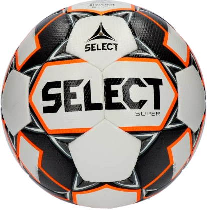 Biało-pomarańczowa piłka nożna Select Super FIFA
