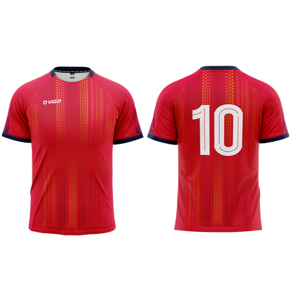 Komplet piłkarski Vigo Striker 1 + nadruk Sublimacja