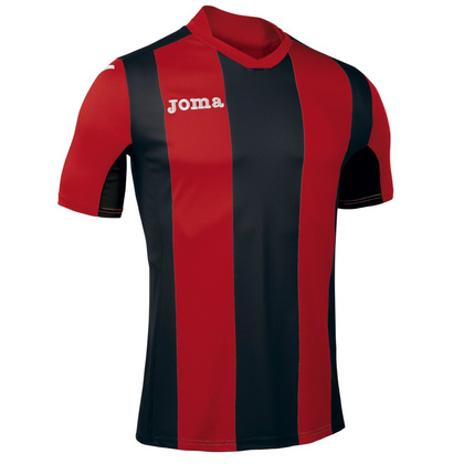 Koszulka piłkarska Joma PISA V 100403.601 czerwono-czarna
