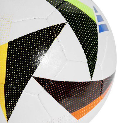 Biała piłka nożna halowa Adidas Fussballliebe Training Sala Euro 2024 IN9377