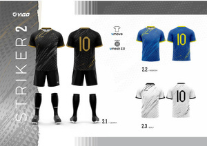 Komplet piłkarski Vigo Striker 2 + nadruk Sublimacja