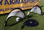 Czarne bramki przenośne Yakimasport POP-UP 100025 2szt.