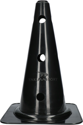 Czarny pachołek z dziurami 38 cm Yakimasport 100708