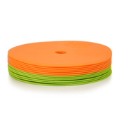 Pomarańczowo-zielone znaczniki pola SMJ sport ZPO-OG (12 szt.)