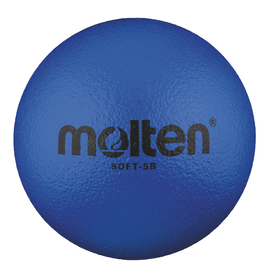 SOFT-SB Piłka piankowa Molten 180mm niebieska