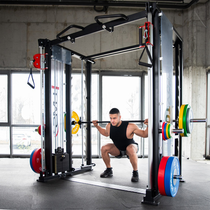 TRYTON BRAMA Z SUWNICĄ 3D - PODWÓJNY WYCIĄG I STOS COMMERCIAL HMS