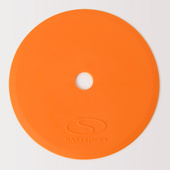 Płaskie znaczniki pola - okrągłe 15 cm - 12x pomarańczowy SMJ sport ZPO-O