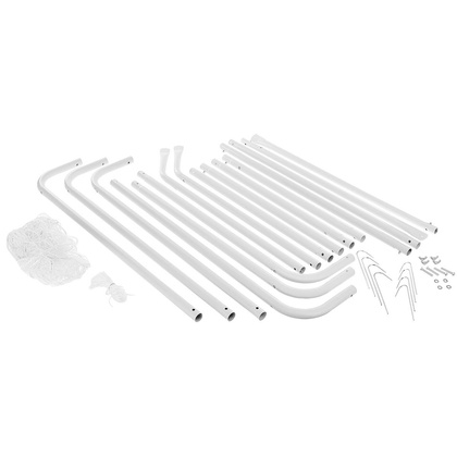 BRAMKA DO PIŁKI NOŻNEJ ENERO Z SIATKĄ 240x150x90CM FI 25 i 22mm