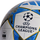 Biało-niebieska piłka nożna Adidas UCL UEFA Champions League JP1548 + pudełko