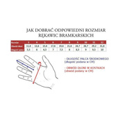 Czarno-białe rękawice bramkarskie Adidas Copa Club JY0625