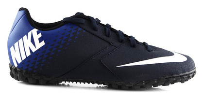 Granatowe buty piłkarskie na orlik Nike Bombax TF 826486-414