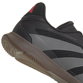 Czarno-szare buty piłkarskie Adidas Predator League IN ID3827 - Junior
