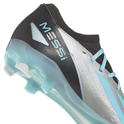 Szaro-błękitne buty korki Adidas X Crazyfast Messi.3 IE4078