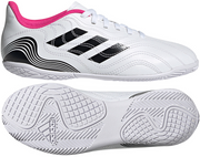 Białe buty piłkarskie halówki Adidas Copa Sense.4 FX1974 - Junior