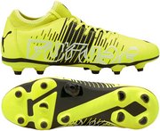 Żółto-czarne buty piłkarskie Puma Future Z 4.1 FG/AG 106400 01 - Junior