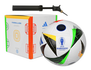 Kolorowa piłka nożna Adidas Fussballliebe League Euro 2024 IN9369 + Pudełko + Pompka