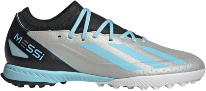 Szaro-błękitne buty turfy Adidas X Crazyfast Messi.3 IE4073