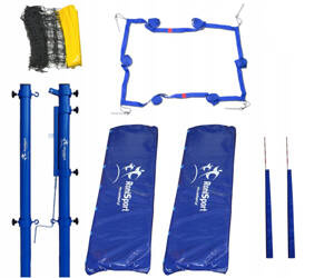 Zestaw PRO do siatkówki halowej, słupki stalowe