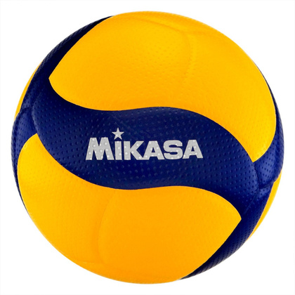 Żółto-niebieska piłka siatkowa Mikasa V300W - rozmiar 5