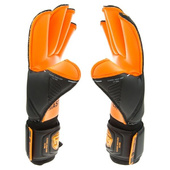 Rękawice bramkarskie Masters Classic Black Aqua RF