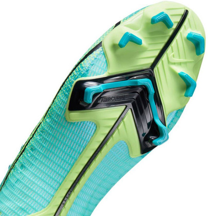 Niebieskio-miętowe buty piłkarskie korki Nike Mercurial Vapor 14 Pro CU5693 403