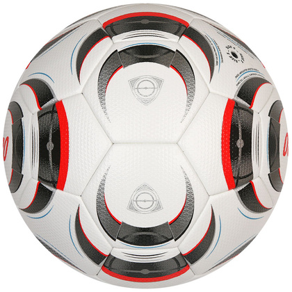 Biało-czerwona piłka nożna Adidas Tiro Pro OMB JW1533