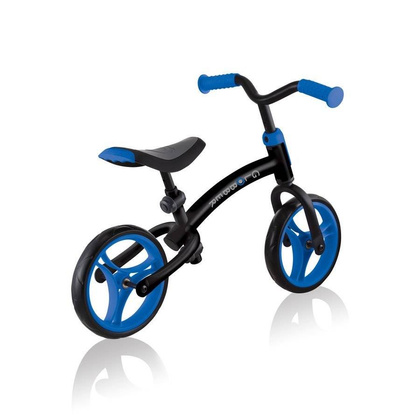Czarno-granatowy rowerek biegowy Globber Go Bike Duo 614-100