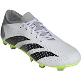 Biało-seledynowe buty piłkarskie Adidas Predator Accuracy.3 L FG GZ0014
