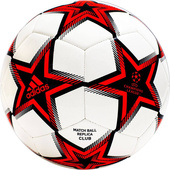 Biało-czerwona piłka nożna adidas Finale Club Pyrostorm GT7789