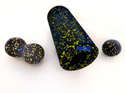 Czarno-żółty zestaw EPP do masażu Yakimasport 100448