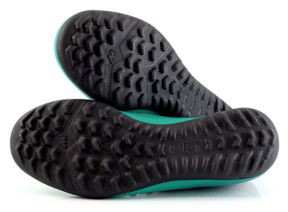 Zielono-czarne buty piłkarskie na orlik Nike Mercurial Vapor Club CR7 TF AJ3106-390 JR