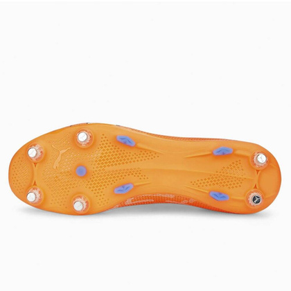 Pomarańczowe buty wkęty piłkarskie Puma Ultra Match MxSG 107216 01