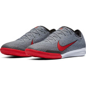 Szare buty halowe halówki Nike Mercurial Vapor 12 Pro Neymar IC AO4496-170
