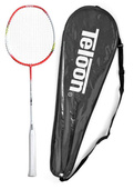 Biało-czerwona rakietka do badmintona Teloon Tsunami TL300