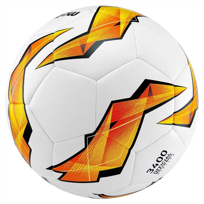 Biało-pomarańczowa piłka nożna Molten Europa League 3400 r5