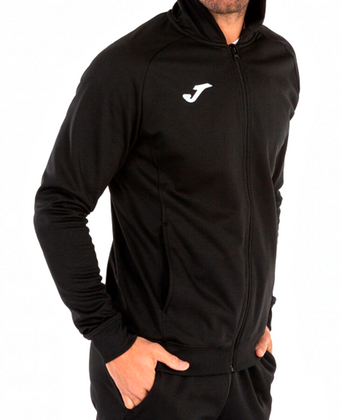 Czarna bluza z kapturem Joma Menfis 101303.100