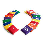 Woreczki gimnastyczne FB811-20 20szt. Cyfry i kropki